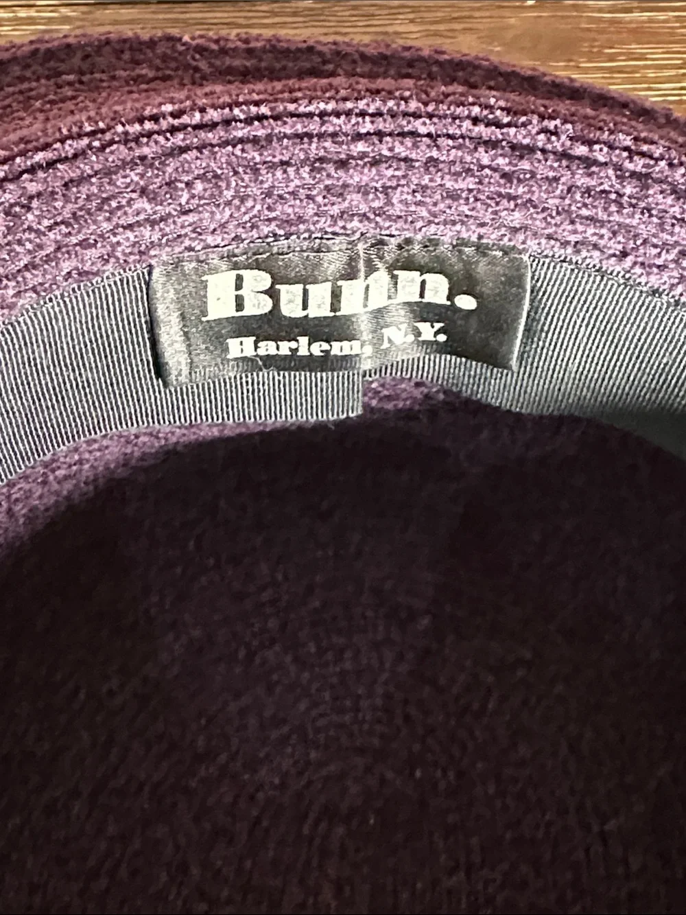 Bunn Women's Textured Purple Hat